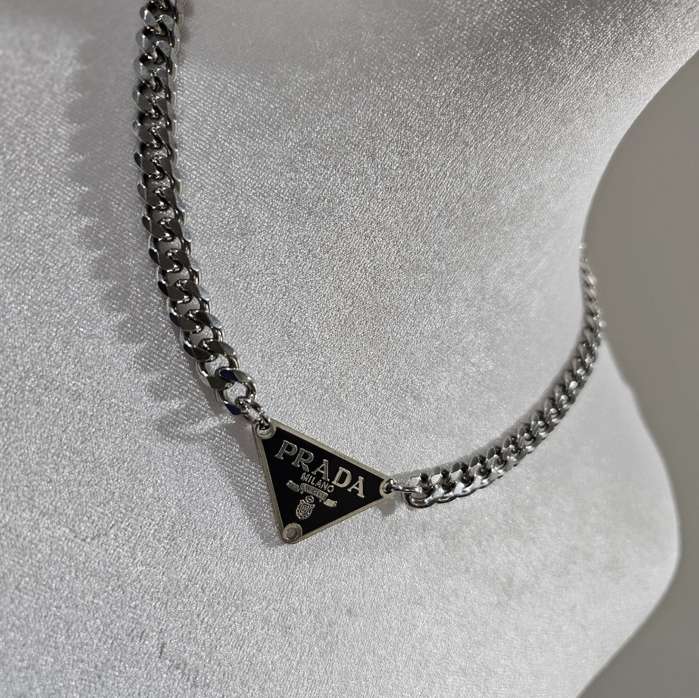 PRADA Tag Necklace - Picture 2 of 8